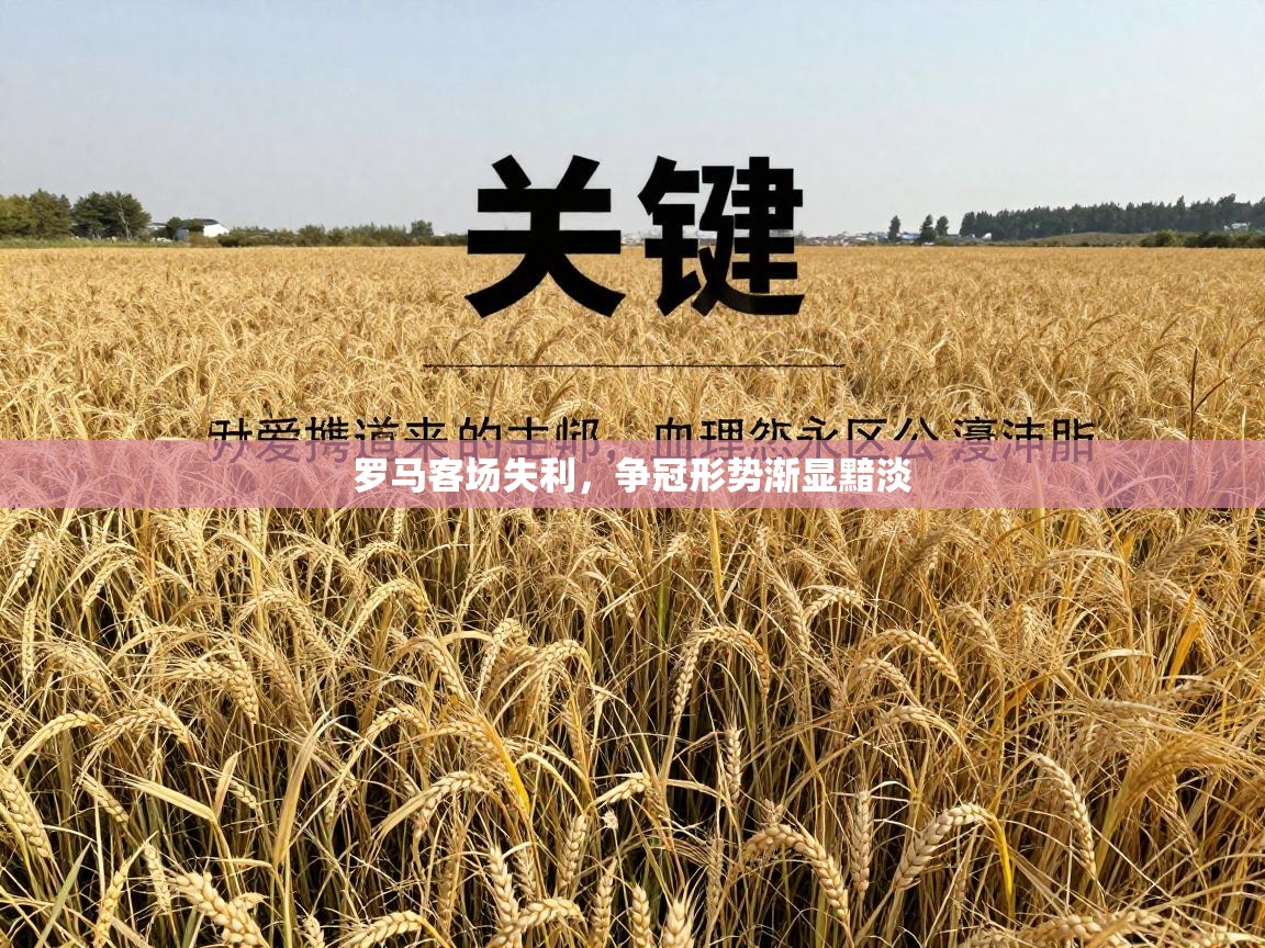 罗马客场失利,争冠形势渐显黯淡 第2张